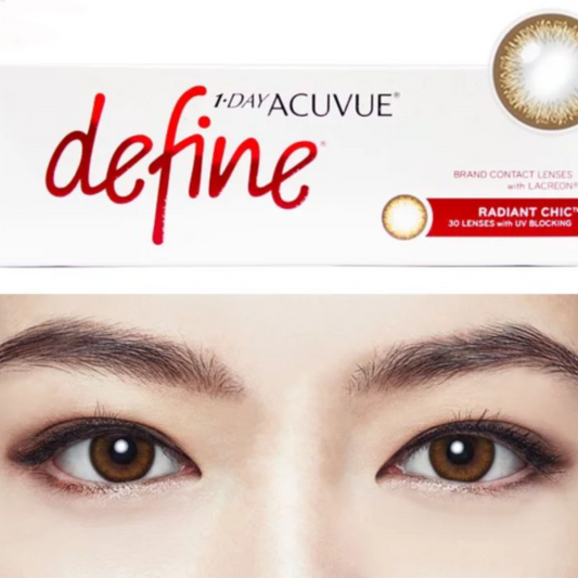 1 Day Acuvue Define Radiant Chic 30 Pack