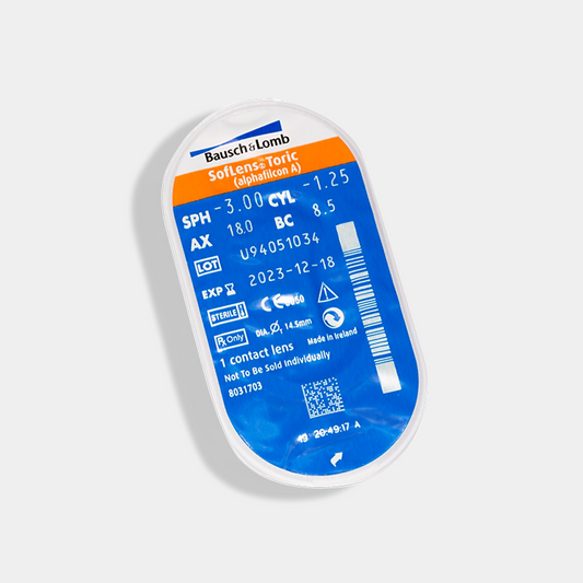 Soflens 66 Toric for Astigmatism 6 Pack