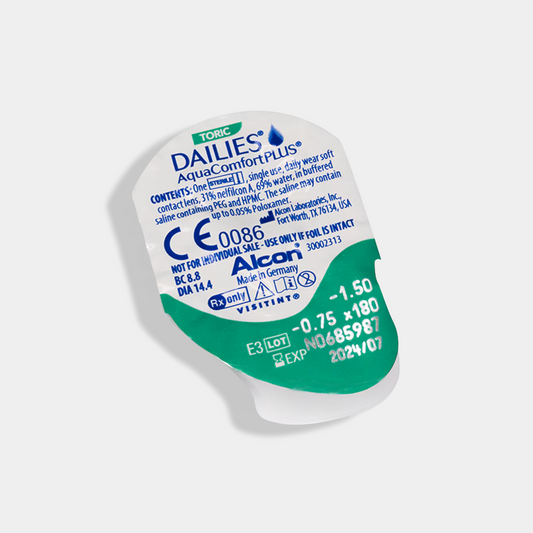 Dailies Aqua Comfort Plus Toric 30 Pack