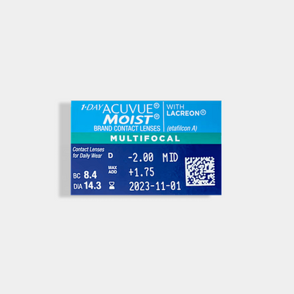 1 Day Acuvue Moist Multifocal 30 Pack