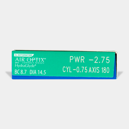 Air Optix Plus HydraGlyde for Astigmatism 3 Pack