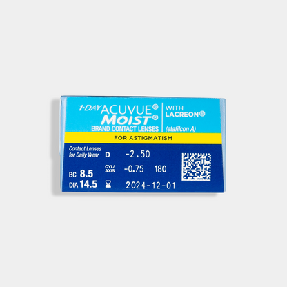 1 Day Acuvue Moist for Astigmatism 30 Pack